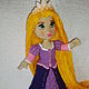 Master class doll Rapunzel. Knitting patterns. world of knitting. Online shopping on My Livemaster.  Фото №2