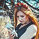 Яркий насыщеный красками ободок из цветов, Цветы, Одесса,  Фото №1