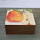 Trinket box Vintage Juicy Pears, Box, St. Petersburg,  Фото №1