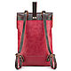 Leather backpack 'Gray' (red). Backpacks. Russian leather Guild. Online shopping on My Livemaster.  Фото №2