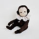 Sewing kit Teddy monkey + monkey pattern. Materials for dolls and toys. Lena Novikova. My Livemaster. Фото №6