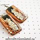 Серьги. Котятки. Серьги классические. Studio Shabby авторские украшения. Ярмарка Мастеров.  Фото №4