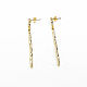 Wand earrings 'Direction' earrings in the form of a wand gift. Earrings. Irina Moro. My Livemaster. Фото №4