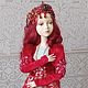 "Агния" Интерьерная кукла. Интерьерная кукла. Юлианна Тарасова shopotoy. Интернет-магазин Ярмарка Мастеров.  Фото №2