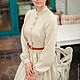 Ivory wool dress, romantic warm dress for winter with puffy skirt, Dresses, Tomsk,  Фото №1