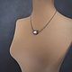 Колье из мелких бусин гематита. Колье. Storm Jewellery. Ярмарка Мастеров.  Фото №6