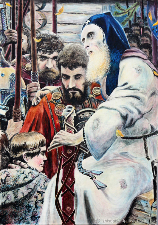 Молитва пересвета картина