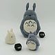 Totoro. the toy is made of felt (wool) for children. Stuffed Toys. Anastasia Besedina (xxx555vvv444). Online shopping on My Livemaster.  Фото №2
