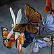 Бабочки из ХФ. Украшения для цветочных горшков. Natalia Jelonkina. Ярмарка Мастеров.  Фото №5