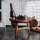 Wine table made of Siberian cedar VN9, Trays, Novokuznetsk,  Фото №1