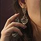 Египетские серьги "Принцесса Нила" с аметистом. Серьги классические. Златоцвет  (Кочетков Вячеслав). Ярмарка Мастеров.  Фото №11