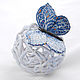 Bell Butterfly in an ice balloon. Bells. Elena Zaychenko - Lenzay Ceramics. Online shopping on My Livemaster.  Фото №2