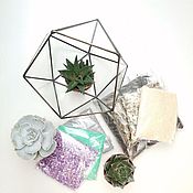 Флорариум, геометрическая ваза