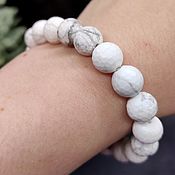 Украшения handmade. Livemaster - original item Bracelet natural stone cacholong. Handmade.