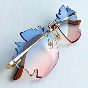 Солнцезащитные очки розовые