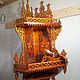 ЗЕФИРКА - Клён морилка + лак - полка для икон угловая трехъярусная. Полки. 3D Мастерская Алёшка. Ярмарка Мастеров.  Фото №5