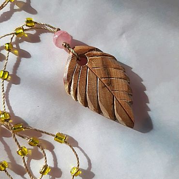 Украшения ручной работы. Ярмарка Мастеров - ручная работа Подвеска на шнурке. Handmade.