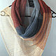 Linen scarf multicolor (72cmx 200cm), Scarves, Jelgava,  Фото №1