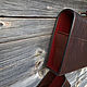 Leather gun case, mod. Merkel Antic Red. Gifts for hunters and fishers. Labour. My Livemaster. Фото №5