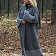 Knitted coat Autumn haze Alpaca Royal handmade, Coats, Sarapul,  Фото №1