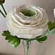 Ранункулюс с бутонами. Цветы. EXCLUSIVE BOUQUET. Ярмарка Мастеров.  Фото №5