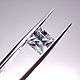 Данбурит пара 5.55 ct. принцесса, Дальнегорск + гемм. заключение. Кристаллы. Зов Камня - магазин украшений. Ярмарка Мастеров.  Фото №6