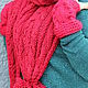 Scarf Knitted Forest Fairy. Headwear Sets. (Milena-Pobedova) (Milena-Pobedova). Online shopping on My Livemaster.  Фото №2