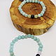 Order Paired Ice bracelets (quartz, agate). Selberiya shop. Livemaster. . Bracelet set Фото №3