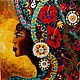 картина на стекле Монровияночка-африканочка, Картины, Москва,  Фото №1