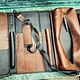 Сумка скрутка чехол для ножей. Чехол. MaSoni  leather Елена. Интернет-магазин Ярмарка Мастеров.  Фото №2