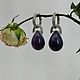 Серьги с аметистом. Серьги классические. BoNa_jewerly. Ярмарка Мастеров.  Фото №5