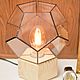Loft table lamp with retro lamp Birthday gift. Table lamps. Именные сувениры и деревянная упаковка. My Livemaster. Фото №4