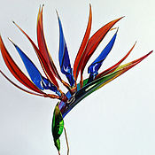 Украшения handmade. Livemaster - original item Strelitzia hairpin, bird of Paradise. Handmade.
