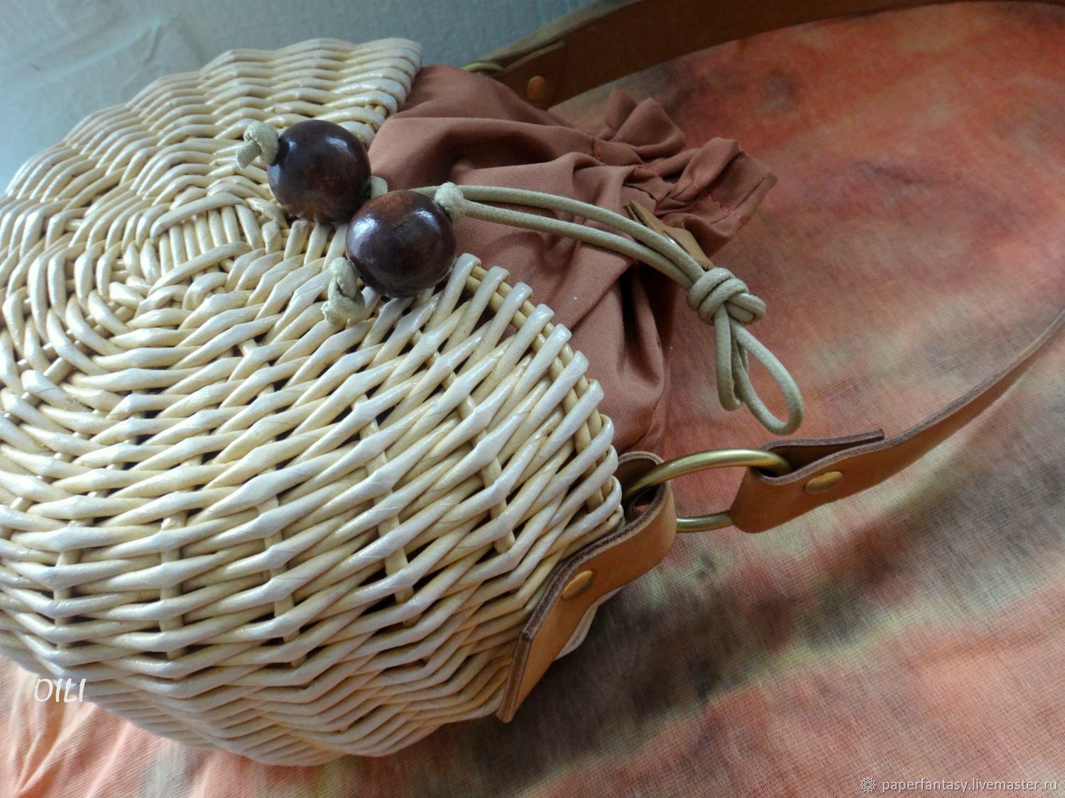Плетеная сумочка "Алиска"