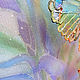 Весна... бабочки...ирисы -картина на шелке объемная, трехслойная. Картины. Светлана Логинова. Ярмарка Мастеров.  Фото №6