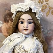 Винтаж: Антикварная японская кукла Nippon, 53 cm