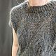 Stylish Mohair Vest Fashionable Knitted Vest for Women. Vests. svetlana-sayapina. Online shopping on My Livemaster.  Фото №2