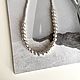 Ожерелье из гематита. Бусы из гематита. Колье из камней. Бусы. 4NADYA Jewelry. Ярмарка Мастеров.  Фото №4