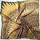 batik shawl 'forest bird'. Shawls1. OlgaPastukhovaArt. Online shopping on My Livemaster.  Фото №2