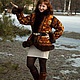 Куртка Подсолнухи из павловопосадского платка, Куртки, Санкт-Петербург,  Фото №1
