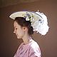 Womens retro straw hat art Nouveau. Subculture Attributes. Felt Hats Shop. My Livemaster. Фото №5