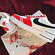 Customization painting of Fc Spartak sneakers A gift to fans of the Fratria. Sneakers. nataliadenimart. My Livemaster. Фото №6