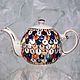 Order The tea pot porcelain 'Firebird'. KASTdecor. Livemaster. . Teapots & Kettles Фото №3