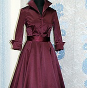 Одежда handmade. Livemaster - original item Retro dress in 50s style the 