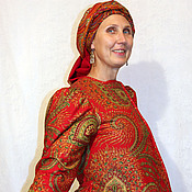 Костюм с сарафаном  "на лифе или полуплатье" - костюм истории