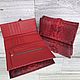 Red Dragon Python leather wallet, Wallets, Moscow,  Фото №1