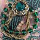 Винтаж: Miriam Haskell браслет стекло, латунь 1960. Браслеты винтажные. JEWELRY VINTAGE (jjewelryvintage). Ярмарка Мастеров.  Фото №5