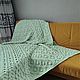 Knitted plaid bedspread on the sofa and bed, a gift for the new year, Bedspreads, Lesnoj,  Фото №1