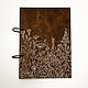 Sketch pad 22x22sm with wooden cover " In the field". Sketchbooks. EVAG. My Livemaster. Фото №5