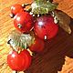 Pendant, pendant 'Red currant', handmade, Europe, Vintage necklace, Arnhem,  Фото №1